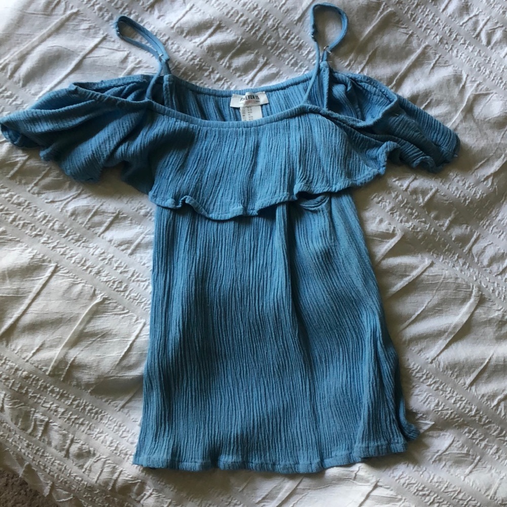 Forever 21 Blue Top